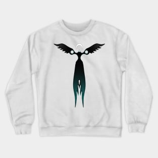 Moon and Night Raven Crewneck Sweatshirt